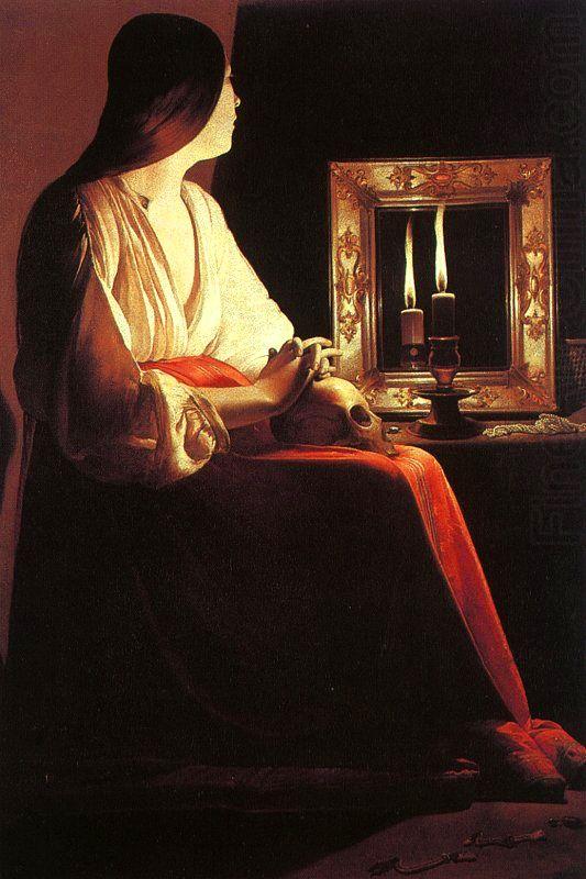 The Penitent Magdalen, Georges de La Tour